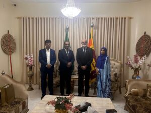 Read more about the article The Consul General Mr. Falah Alhabshi warmly received Mr. Miah Md Mainul Kabir, the newly appointed CG of Bangladesh.