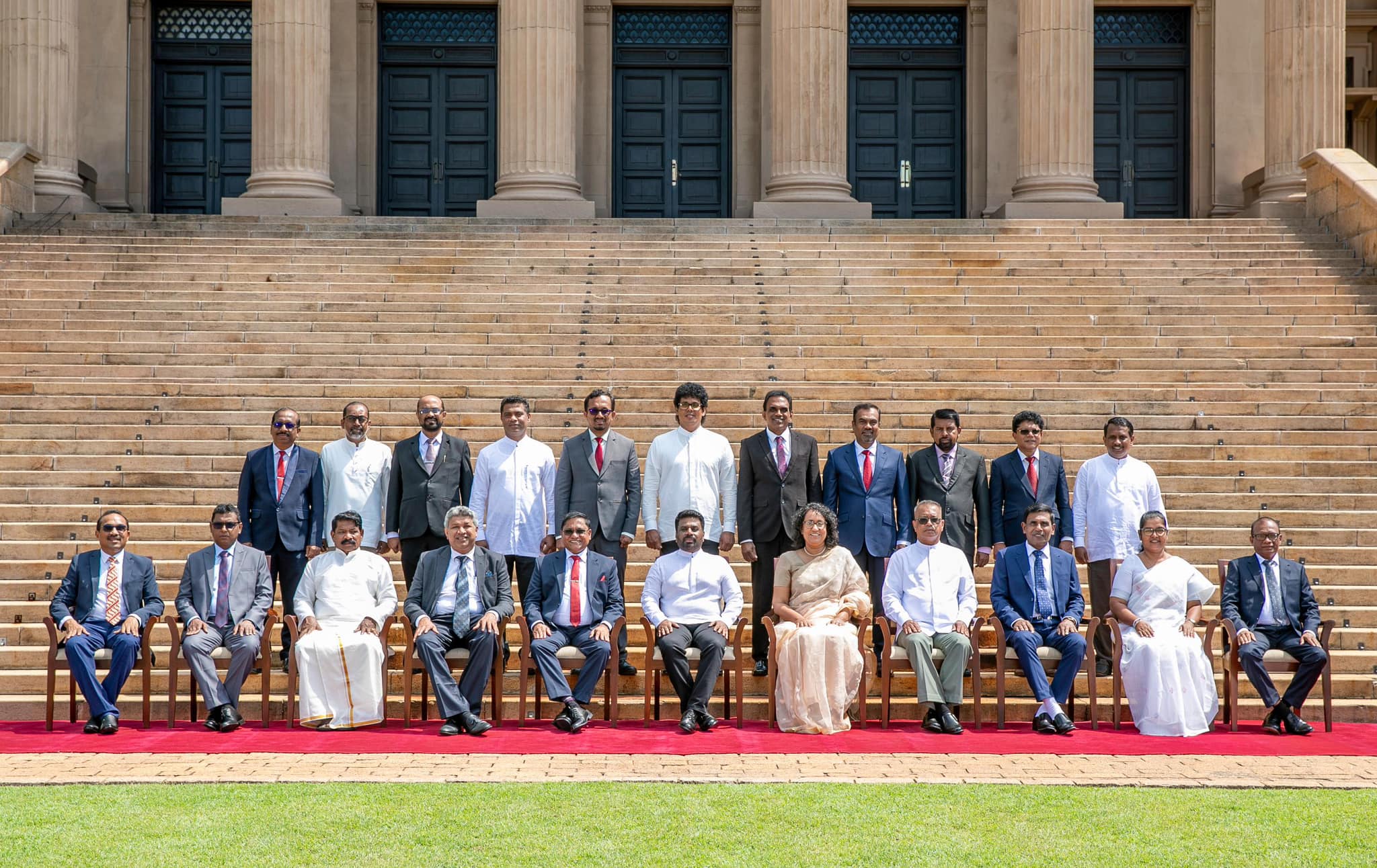 You are currently viewing The new cabinet of the National People’s Power (NPP) Government was sworn in today