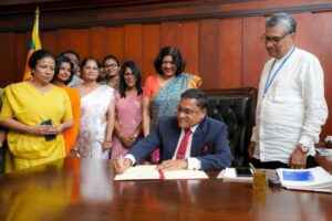 Read more about the article Foreign Minister Vijitha Herath assumes duties at the Foreign Ministry