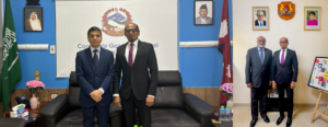 Read more about the article Consul General meets his couterparts from Nepal and Singapore